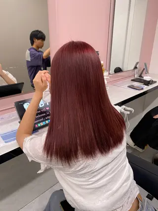 カラー ♥️韓国/ガーリー 暖色misa♥️のヘアスタイル