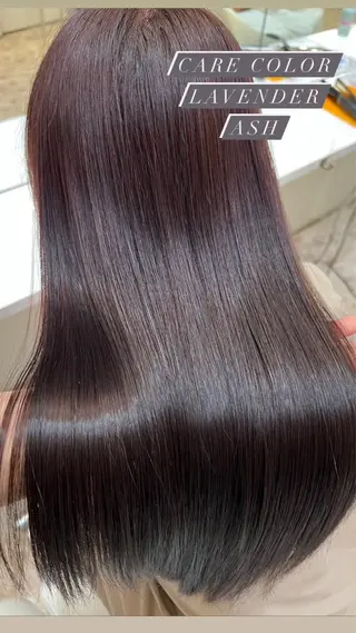 カラー MAEUL NAGOYA所属・⛓ワンホンレイヤー 🥀🖤/あいりのヘアスタイル