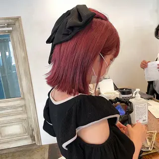 ミディアム バレイヤージュモデル 小林匠❤️‍🔥のヘアスタイル