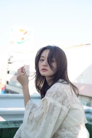 ミディアム カラー stylist田口 祐歩のヘアスタイル