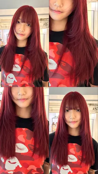 カラー ハイトーン特化 pepe🎀のヘアスタイル