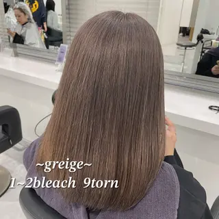 セミロング カラー 🌿透明感赤み消し Keishin🌿のヘアスタイル