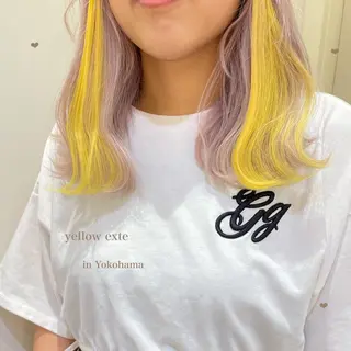 ミディアム エクステ/ハイトーン 🐏☁️miminaのヘアスタイル