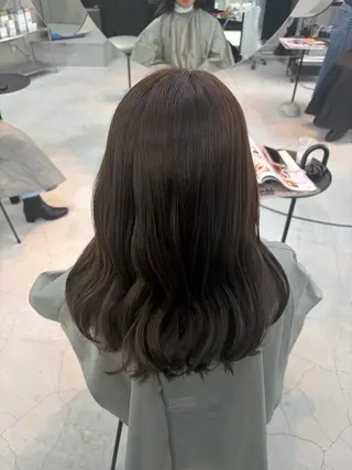 ミディアム kurune所属・kurune chikaのヘアスタイル