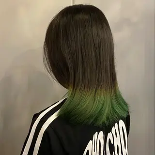 ミディアム カラー キッズ エルベスアクト志木店 SHIINAのヘアスタイル