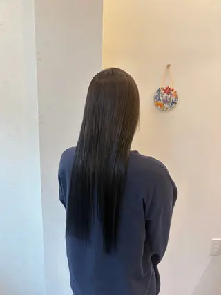 ロング カラー yuu 練習モデル募集のヘアスタイル