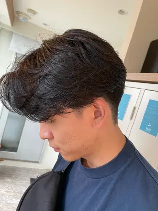 メンズ 匠メンズショート✖️ アップバングNoroのヘアスタイル