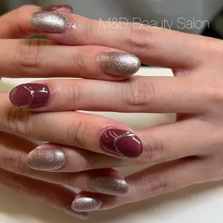 ネイル M&D Beauty Salon 銀座店所属・M&D銀座 AYAのネイルデザイン