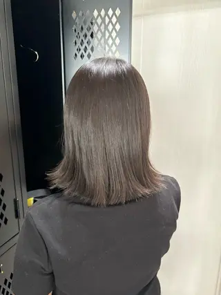 ミディアム パーマ qumu 横浜所属・🌿ショート/ボブ/ 透明感カラー🌿神永のヘアスタイル