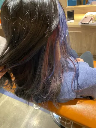 ショート カラー 🟣メンズパーマ 川端 永遠🟣のヘアスタイル