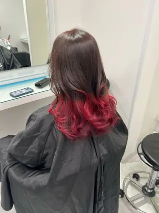 カラー ブリーチなし透明感 💗RYOTAのヘアスタイル