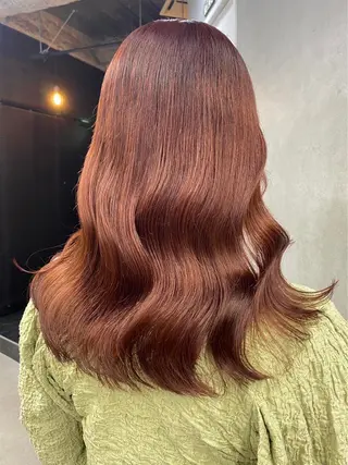 ロング カラー 🧸艶々韓国ヘア 🧁mizunaのヘアスタイル