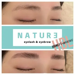 アイブロウ NATURE MIYUのマツエク・マツパデザイン