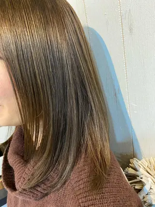 ミディアム カラー [店長]加地 峻のヘアスタイル