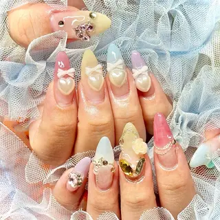 ネイル miminon 自宅ネイルサロンのネイルデザイン