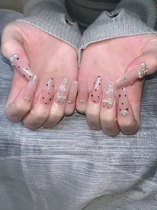 ネイル Lee Nails チップ長さだし専門店のネイルデザイン