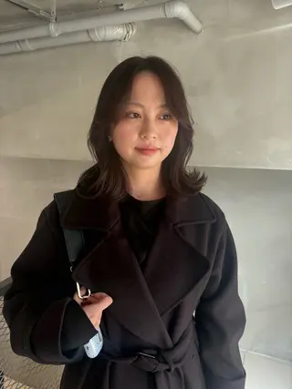 ミディアム カラー 透明感カラー🫧 nanohaのヘアスタイル