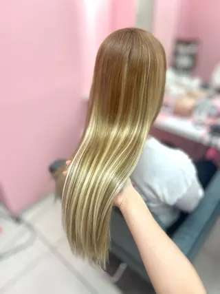 ロング シーズン エクステ/大阪梅田駅のヘアスタイル