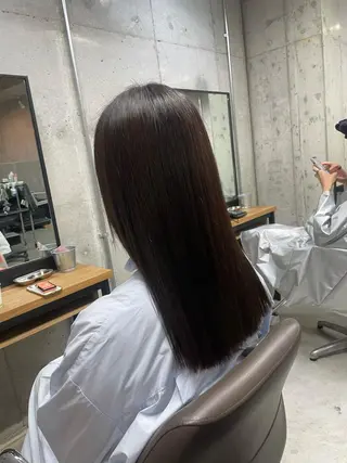 セミロング 福岡美容師 SOUTAのヘアスタイル