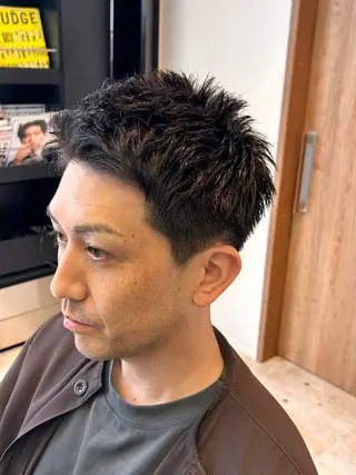 ショート メンズ EARTH大宮宮原店所属・ri kuのヘアスタイル