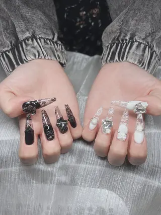 ネイル Lee Nails チップ長さだし専門店のネイルデザイン