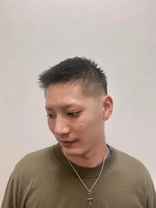 ショート メンズ HIROGINZA ヒロ銀座 青山所属・マツオ リュウホウ🐉のヘアスタイル