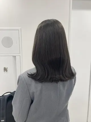 カラー 暗髪/透明感オリーブ /TUNE銀座のヘアスタイル