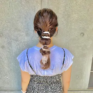 ヘアアレンジ 🫧BUBBLES 新所沢　かとうゆきのヘアスタイル