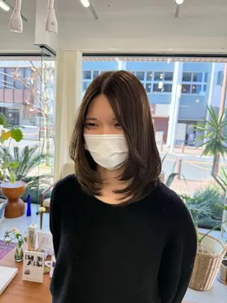 ミディアム PORT HAIR ✂️北本 万実のヘアスタイル