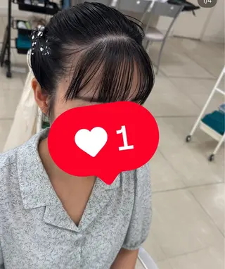 ヘアアレンジ タカハシ リナのヘアスタイル