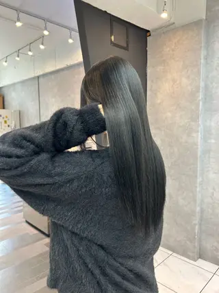 ロング カラー パーマ _WHITE 天神店 YUMEKA🐻のヘアスタイル