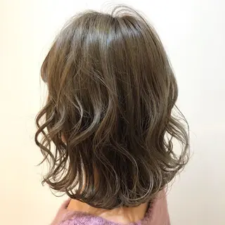 ミディアム カラー 🌈ぷる艶カラー🌈 髪質改善👑柳沼尚貴のヘアスタイル