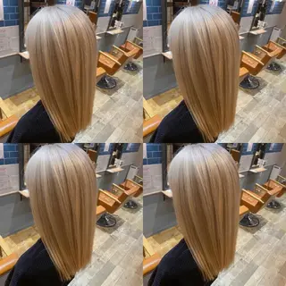 セミロング ✨髪質改善✖︎韓国 レイヤー✨ナカムラのヘアスタイル