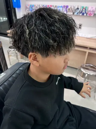 パーマ メンズ 土岐 仁/メンズ専門 パーマ特化美容師🌀のヘアスタイル