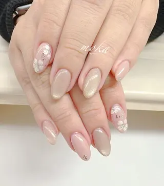 ネイル 胡蝶蘭レディースサロ ンNailMOKAのネイルデザイン