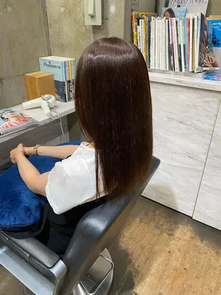 セミロング パーマ ROBBY表参道所属・木村【似合わせ ショート】無料✨のヘアスタイル