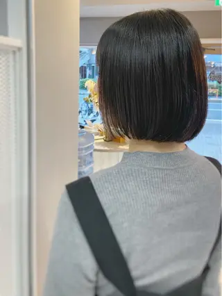 ショート バイエイト所属・名駅/ニュアンスパー マ/ボブ/石田のヘアスタイル