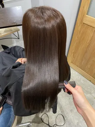 ロング miloc かおりのヘアスタイル