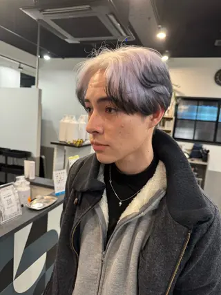 ショート カラー メンズ dog star 関 海斗のヘアスタイル