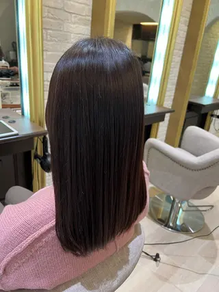 セミロング 【髪質改善・縮毛矯正専門店】イリス茨木店所属・山藤 奈々のヘアスタイル
