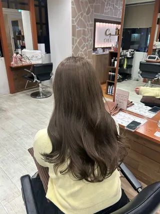 カラー CIEL 難波店所属・🎀透明感/レイヤ ー/Kotona🎀のヘアスタイル