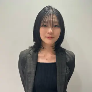 ミディアム hair &eye あおいのヘアスタイル