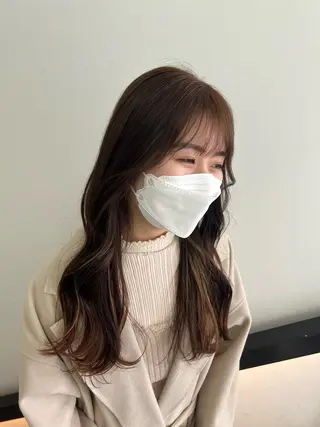 ロング カラー 【韓国ヘア・ネイル】 HINATA🍒のネイルデザイン