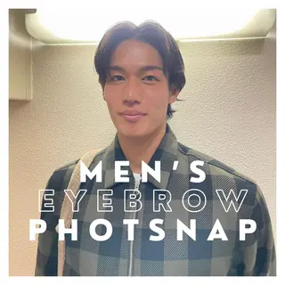 メンズ アイブロウ メンズ眉毛 Ayaka/五反田の眉毛・アイブロウイメージ