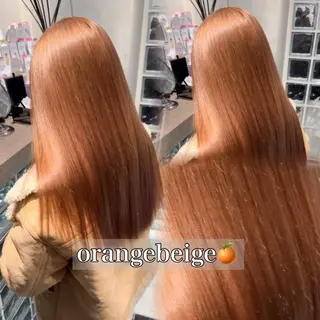 ロング カラー 透明感カラー×ケア ブリーチTakeruのヘアスタイル