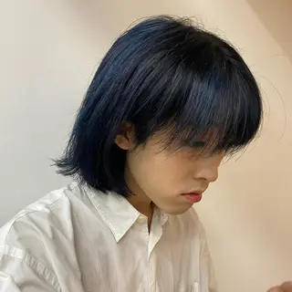 ショート カラー メンズ yiye 青山所属・無料カットモデル募集 🌱ひょうがのヘアスタイル