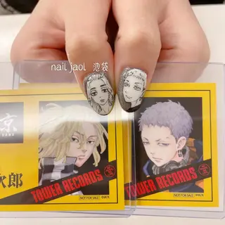 ミディアム nail jaol池袋店所属・ネイルJaol 池袋のネイルデザイン