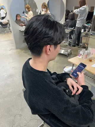 パーマ メンズ ノヤマ マナのヘアスタイル