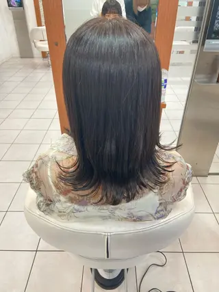 ミディアム 🪄ྀི Morita🩵ྀིのヘアスタイル