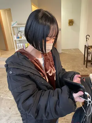 ショート ヒナゴ トヨカズのヘアスタイル